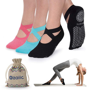 Ozaiic Calze Antiscivolo - Calzini Pilates da Donna, Ideali per Yoga - Ilgrandebazar