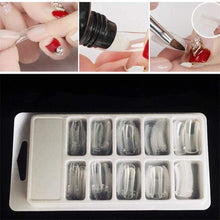 Carica l&#39;immagine nel visualizzatore di Gallery, Anself 5 *15ml Poly Gel Unghie kit + 100 pezzi Unghie Finte Strumenti Rapida Asciugatura con Pennelli e Penna a Doppia Testa per Nail Art