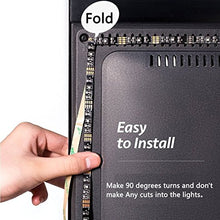 Carica l&#39;immagine nel visualizzatore di Gallery, Retroilluminazione TV LED, Reignet da 2m luci polarizzate RGB per HDTV da... - Ilgrandebazar