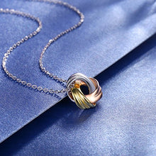 Carica l'immagine nel visualizzatore di Gallery, Collana Donna in Argento 925, 3 Colori bianco/oro/rosa Buon Regalo Donna... - Ilgrandebazar