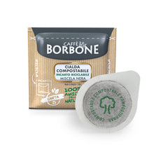 Carica l&#39;immagine nel visualizzatore di Gallery, Caffè Borbone Cialda Compostabile, Miscela Nera - 150 Cialde - Sistema ESE