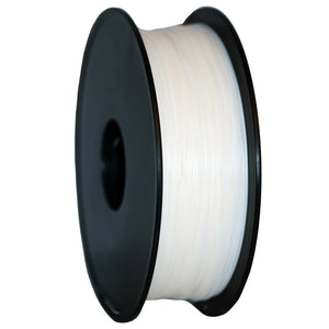 GEEETECH Filamento PLA 1.75mm 1kg Spool per Stampante 3D, Bianco A-Bianco