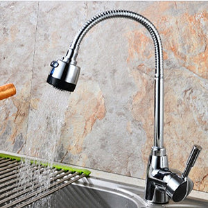 Catalpa Blume Rubinetto miscelatore da cucina, girevole a 360°, rubinetto... - Ilgrandebazar