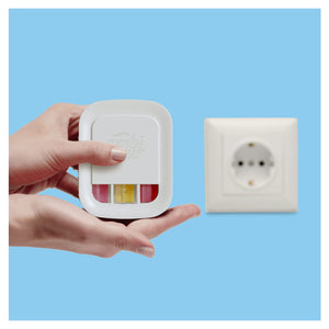 Ambi Pur Profumatore per Ambienti, 1 Diffusore Elettrico Ambiente e 1 Ricarica, Fragranza Risveglio Primaverile, tecnologia Elimina Odori, Fino a 90 Giorni di Profumo per Ricarica