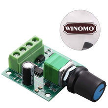 Carica l&#39;immagine nel visualizzatore di Gallery, WINOMO bassa tensione DC 1.8 v 3V 5V 6V 12V 2A PWM regolatore di velocità... - Ilgrandebazar
