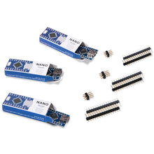 Carica l&#39;immagine nel visualizzatore di Gallery, Elegoo Nano V3.0 Scheda di Microcontrollore CH340 ATmega328P(Kit 3) 3 Pacco - Ilgrandebazar