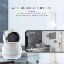 Carica l&#39;immagine nel visualizzatore di Gallery, Apeman 1080P Telecamera Wi-Fi Interno ,Videocamera Sorveglianza XT-ID73-DE - Ilgrandebazar