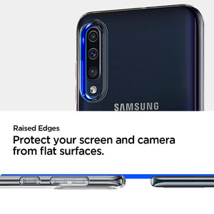 Spigen Liquid Crystal per Cover Samsung Galaxy A50 con Clear - Ilgrandebazar