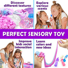 Carica l&#39;immagine nel visualizzatore di Gallery, Original Stationery Kit Completo per Slime Unicorno – Laboratorio per...