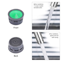 Carica l'immagine nel visualizzatore di Gallery, Confezione da 10 aeratori per rubinetti con guarnizione da 10 pezzi, limitatore rubinetto, accessori da bagno, inserti filtranti, pezzi di ricambio per rubinetto, adatto per bagno, cucina