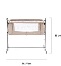 Carica l&#39;immagine nel visualizzatore di Gallery, Kinderkraft Culla da Affiancare NESTE, Lettino Co-Sleeping, Regolabile Grigio - Ilgrandebazar