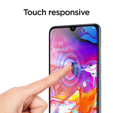 Carica l&#39;immagine nel visualizzatore di Gallery, Spigen, Vetro Temperato Samsung Galaxy A70, Custodia Compatibile,... - Ilgrandebazar