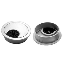 Carica l&#39;immagine nel visualizzatore di Gallery, 4pcs 60mm Passacavo Tondo,Copricavi da Scrivania,Tappi per coprire fori... - Ilgrandebazar