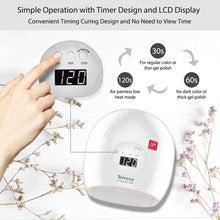 Carica l&#39;immagine nel visualizzatore di Gallery, Lampada UV LED Unghie, Terresa Gel Unghie 72W Fornetto Unghie...