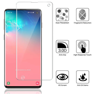 LK [3 Pezzi] Pellicola Protettiva per Samsung Galaxy S10, Transparent - Ilgrandebazar