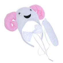 Carica l&#39;immagine nel visualizzatore di Gallery, Set Cerchietto Con Orecchie Coda E Papillon Da Lupo Per Bambini 6-10 Anni... - Ilgrandebazar