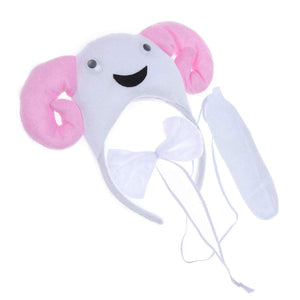 Set Cerchietto Con Orecchie Coda E Papillon Da Lupo Per Bambini 6-10 Anni... - Ilgrandebazar