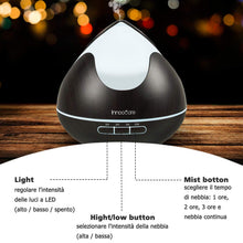 Carica l&#39;immagine nel visualizzatore di Gallery, Diffusore di Aromi 300ml InnooCare Umidificatore a Ultrasuoni per Tipo 2 - Ilgrandebazar