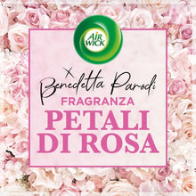 Carica l&#39;immagine nel visualizzatore di Gallery, Airwick Armonia Istantanea, Confezione con kit completo Gadget 1 Diffusore di Oli Essenziali + 1 Ricarica alla Fragranza di Petali di Rosa