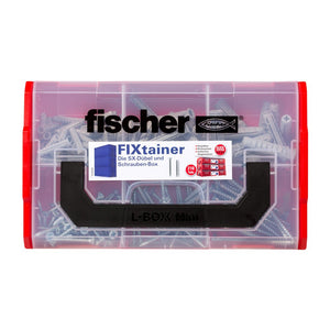 Fischer, Set di tasselli con custodia, 532891 SX-Dübel mit Schrauben