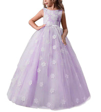 Carica l&#39;immagine nel visualizzatore di Gallery, TTYAOVO Ragazze Spettacolo della Principessa Fiore Dress Bambini Prom Puffy... - Ilgrandebazar
