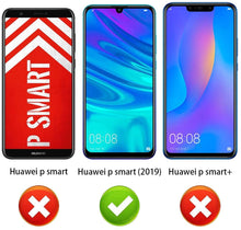 Carica l&#39;immagine nel visualizzatore di Gallery, ANEWSIR 2X Vetro Temperato per Huawei P Smart 2019/ Huawei P Smart Plus 2019, per Huawei P Smart 2019/Huawei P Smart Plus 2019 Pellicola Protettiva [HD Alta Trasparenza Bordi Arrotondati da 2.5D]
