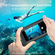 Carica l'immagine nel visualizzatore di Gallery, YOSH Custodia Impermeabile Smartphone [Garanzia a Vita] IPX8 Nero
