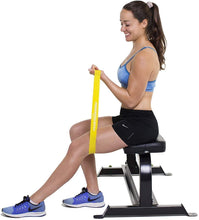 Carica l'immagine nel visualizzatore di Gallery, Fasce Elastiche di Resistenza / Bande Fitness con Guida agli Esercizi, eBook in Italiano e Borsa da Trasporto, Set di 5 Elastici – 5x cinghia, banda, fascia elastica per allenamento di resistenza