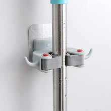Carica l&#39;immagine nel visualizzatore di Gallery, Mop Holder Autoadesivo Scopa Titolare Parete Montato Clip per Bagno o...