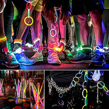 Carica l&#39;immagine nel visualizzatore di Gallery, Mitening Braccialetti Luminosi , 200 Pezzi Barre Luminose con connettori... - Ilgrandebazar