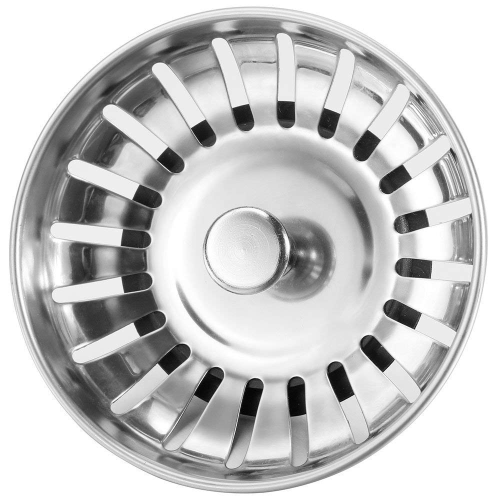 Anpro Tappo filtro lavello cucina in acciaio inox 304 78mm - Ilgrandebazar