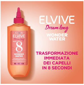 L’Oreal Paris Elvive Wonder Water, Balsamo Liquido con Tecnologia Lamellare, Trattamento per Capelli Lunghi e Danneggiati