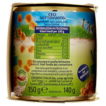 Carica l&#39;immagine nel visualizzatore di Gallery, Valfrutta Ceci, Cotti a Vapore - 3 Pezzi da 150 g, Totale: 450g