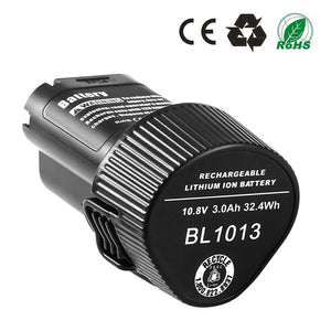 2X 3000mAh BL1013 Sostituzione per Makita 10,8V Batteria 3,0Ah Li-ion di... - Ilgrandebazar