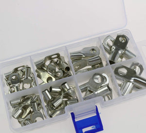 60 pezzi bullone foro terminali in rame capicorda crimp anello... - Ilgrandebazar