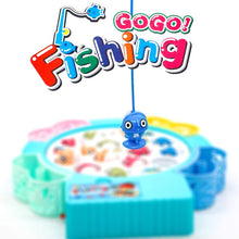 Carica l'immagine nel visualizzatore di Gallery, HCHENG Pesca Pesciolini Gioco della Pesca Giocattolo Musicale Pinguino Giochi con 15 Pezzi per Bambini Bambina 3 4 5 6 Anni, Colore Casuale