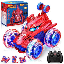 Carica l&#39;immagine nel visualizzatore di Gallery, HappyGoLucky Macchina Telecomandata Giochi per Bambini 3-10 Anni Regalo Maschio Giocattoli Monster Truck