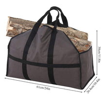 Carica l&#39;immagine nel visualizzatore di Gallery, Wifehelper Borsa Porta Tronchi, Grande Legna da Ardere Portatile Tote... - Ilgrandebazar