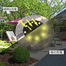 Carica l&#39;immagine nel visualizzatore di Gallery, Luci solari da esterno, Jorft 8 Pack 8 LED Lampade a terra Bianco Caldo