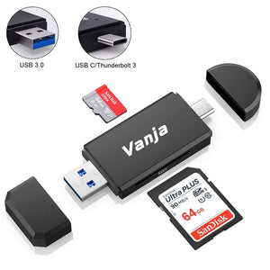 Vanja Lettore di Schede Memoria SD/Micro SD, Adattatore Micro USB OTG e... - Ilgrandebazar