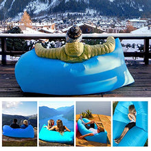 Carica l&#39;immagine nel visualizzatore di Gallery, Shenkey, lettino gonfiabile 2020, impermeabile, anti-fuoriuscite d&#39;aria Blu
