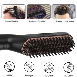 Spazzola Per Barba Raddrizzatore, Pettine Elettrico e Barba... - Ilgrandebazar
