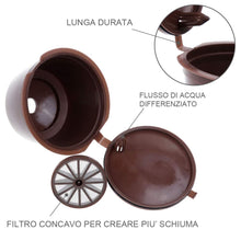 Carica l&#39;immagine nel visualizzatore di Gallery, Lictin Capsule per caffè ricaricabili capsule dolce 3 Pack, Marrone(3 Pezzi) - Ilgrandebazar