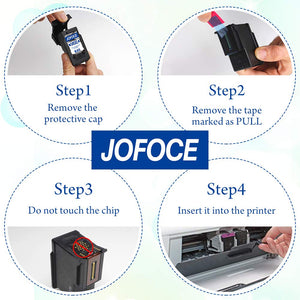 Jofoce Remanufactured Canon PG-545XL 545 Cartucce d'inchiostro 2 Nero, Nero - Ilgrandebazar