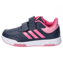 Carica l'immagine nel visualizzatore di Gallery, adidas Tensaur Hook and Loop Shoes, Sneakers Unisex - Bambini e ragazzi, Shadow Navy Lucid Pink Bliss Pink, 34 EU