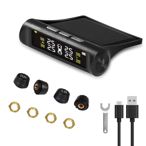 URAQT TPMS Sistema di Monitoraggio della Pressione dei Pneumatici Wireless... - Ilgrandebazar