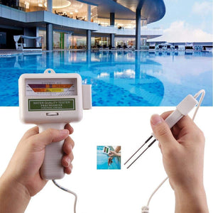 PH Tester, Portable 2 in 1 0026 CL2 Misuratore di Livello Pattern 1 - Ilgrandebazar