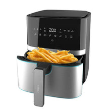 Carica l'immagine nel visualizzatore di Gallery, Cecotec Friggitrice ad Aria calda 5,5 L Cecofry Full Inox Pro 5500 con Accessori. 1700 W, Compatta e Digitale, Dietetica in Acciaio inox, senza Olio, Tecnologia PerfectCook, Termostato