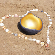 Carica l&#39;immagine nel visualizzatore di Gallery, Guscio cemento d&#39;oro - S (15 cm) - nero - Ilgrandebazar