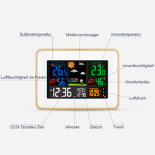 Carica l&#39;immagine nel visualizzatore di Gallery, Stazione Meteorologica con Sensore Esterno, Temperatura Interna ed Esterna,...